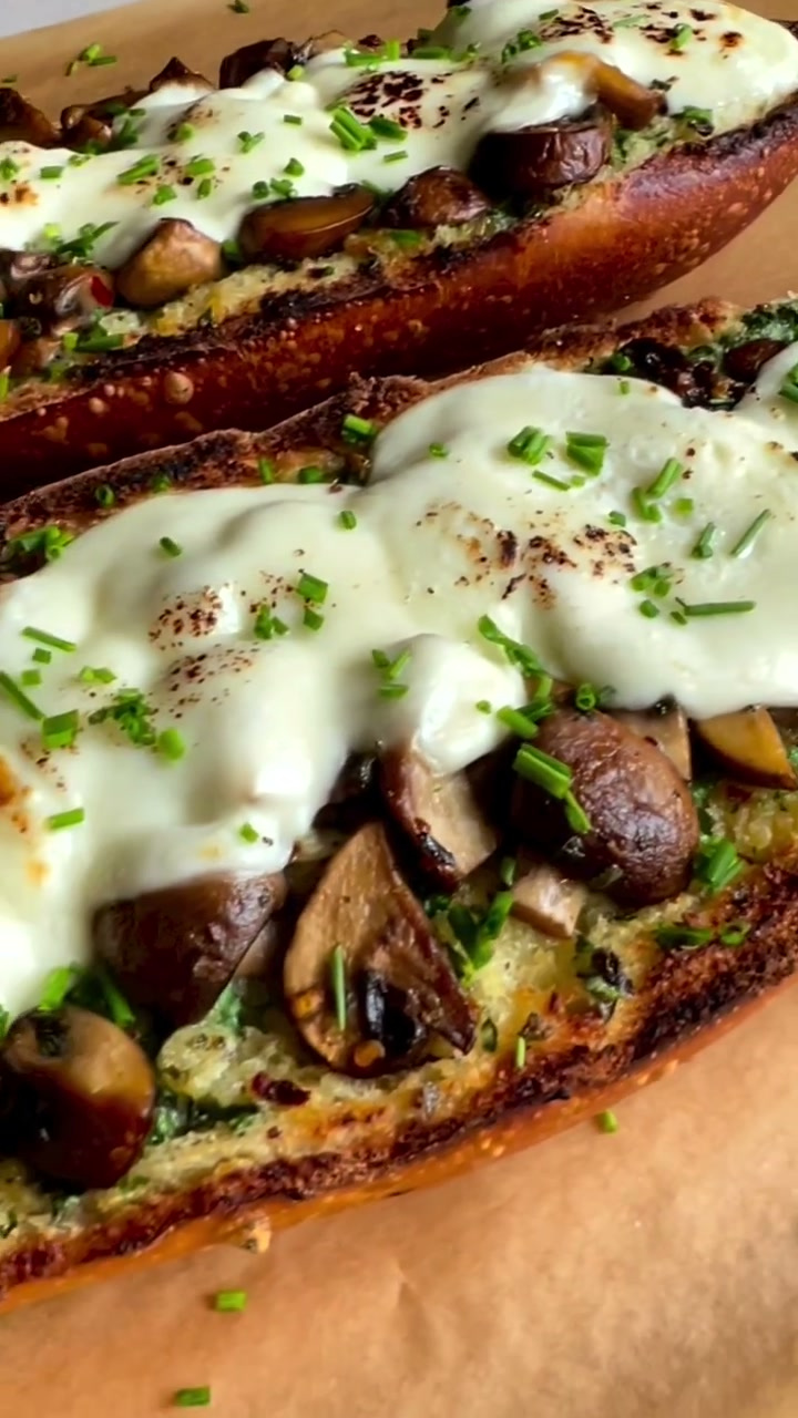 Open Face French Bread
