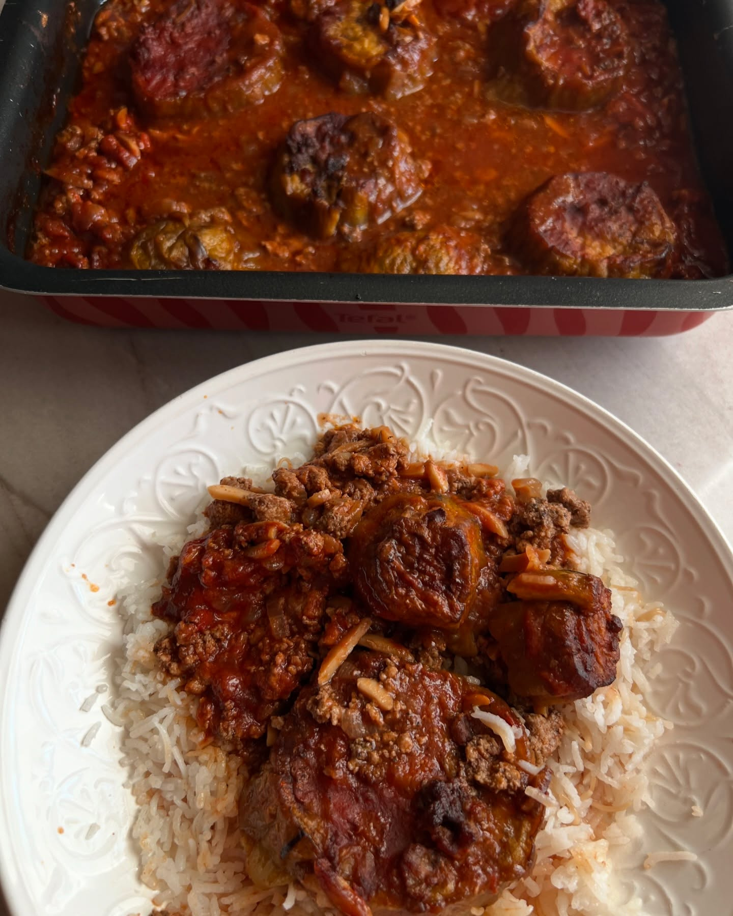 Palestinian Moussaka ~ مسقعة باذنجان