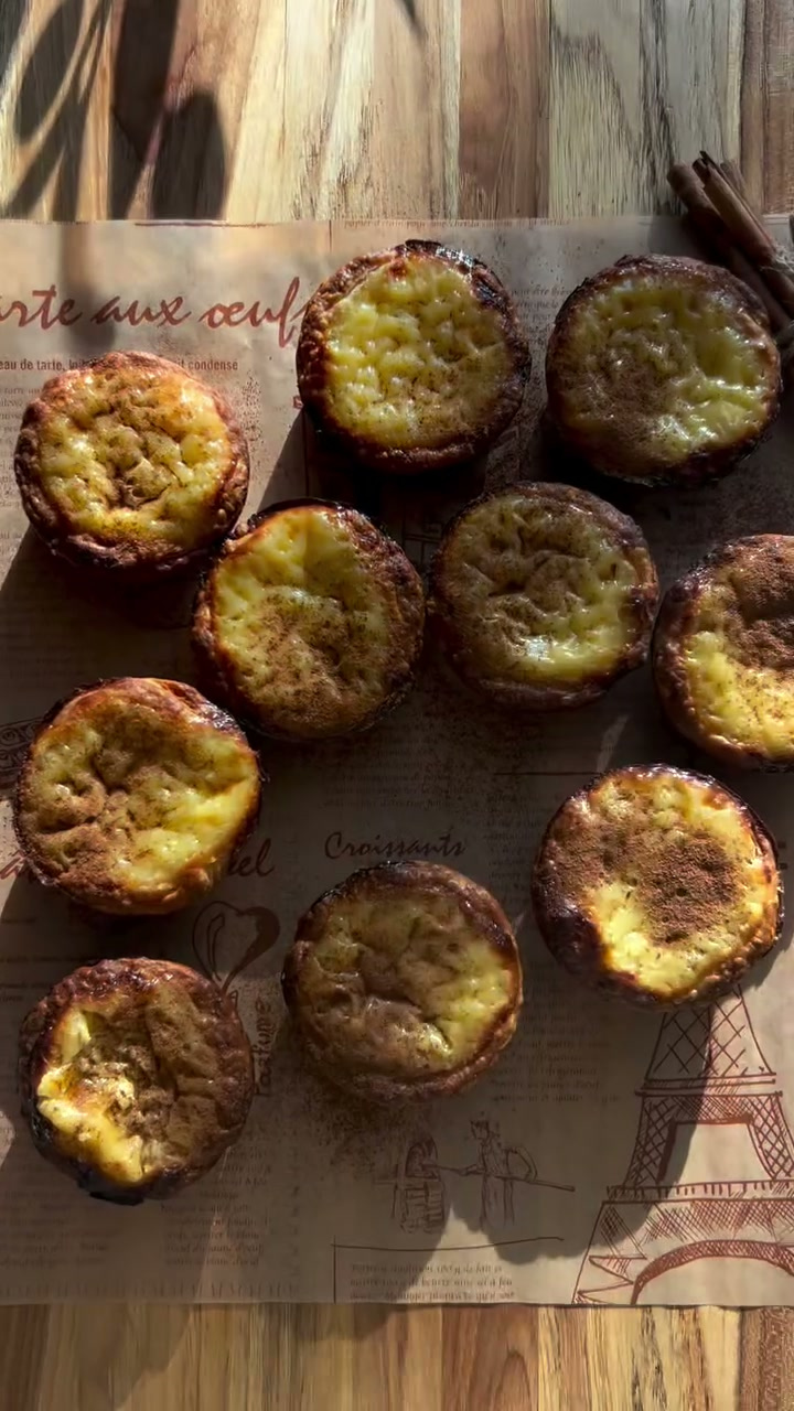 Pastel De Nata ~Portuguese Egg Tart