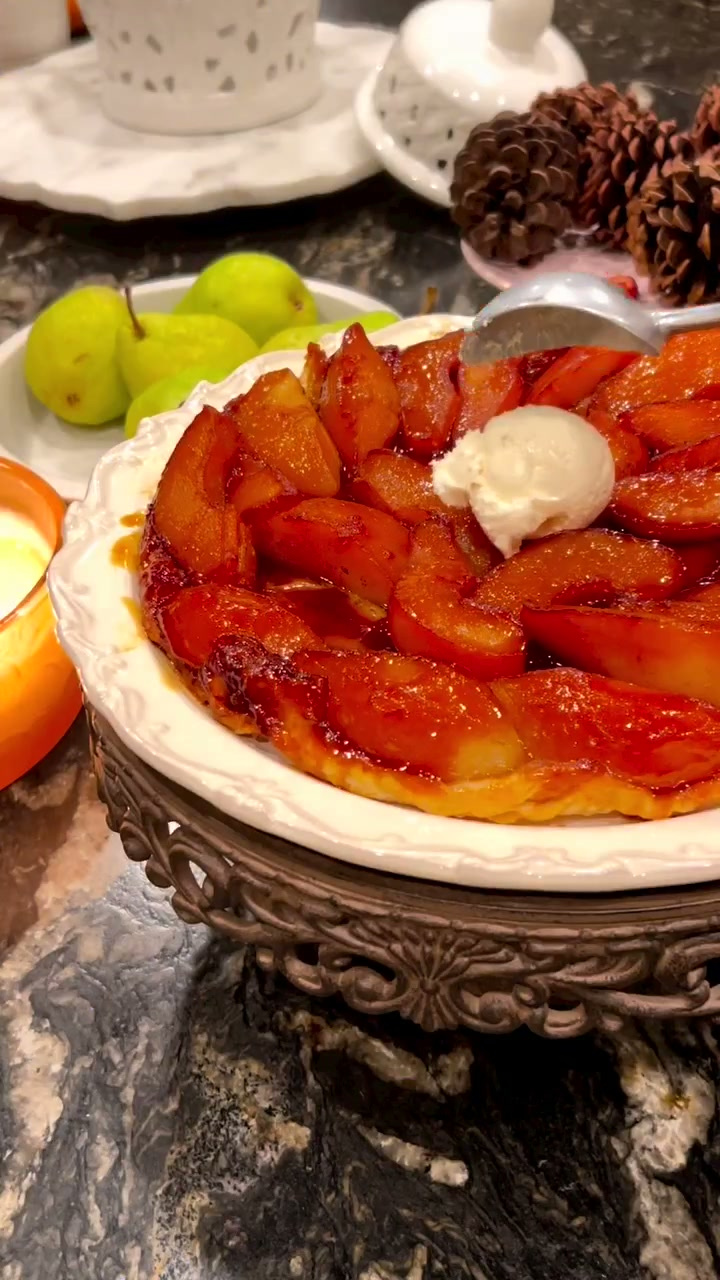 Pear Tarte Tatin