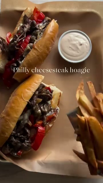 Philly Cheesesteak Hoagie, the Name Says It All