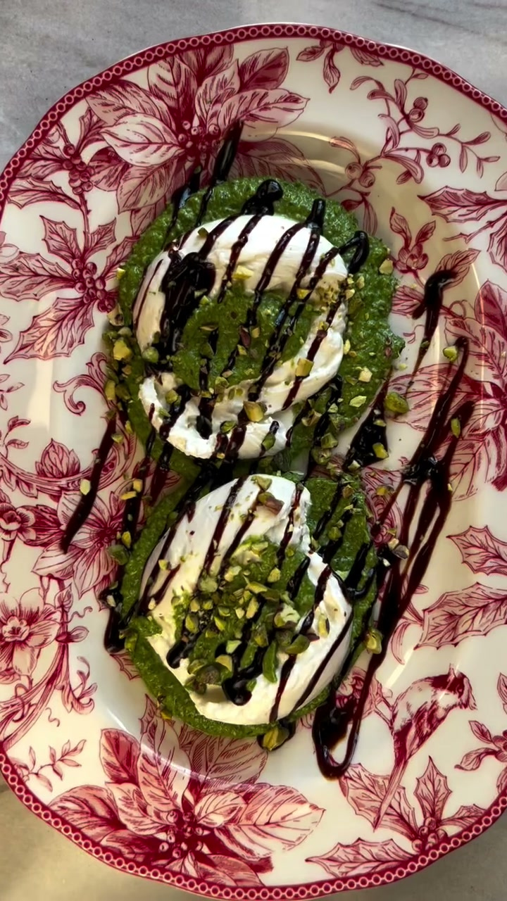 Pistachio Pesto with Burrata