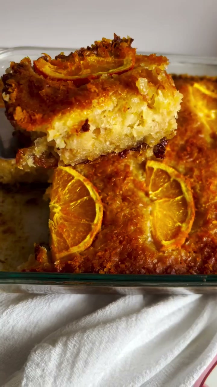 Portokalopita / Greek Orange Filo Cake