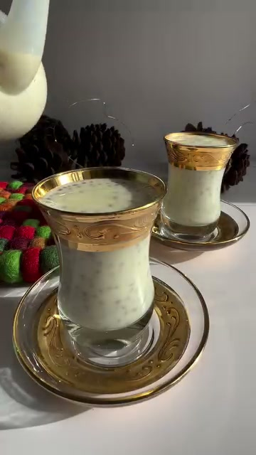Red Seed Hot Custard Drink ☕️