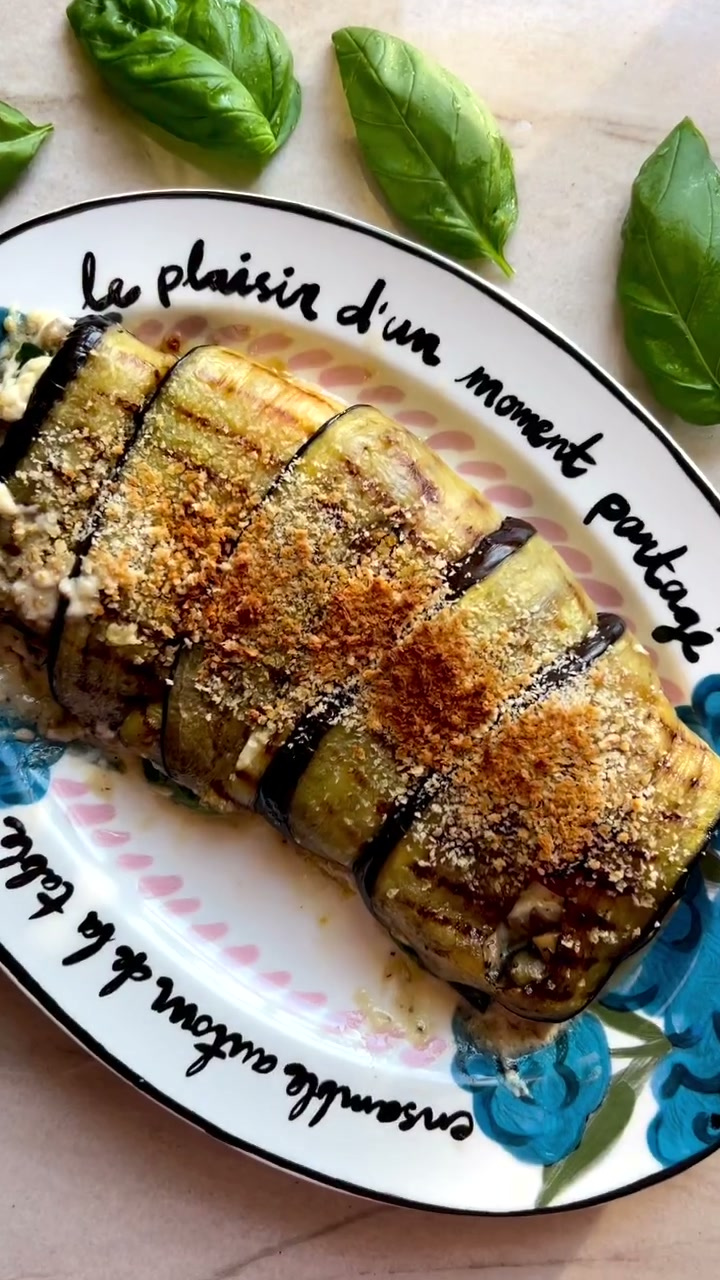 Roasted Eggplant Wrap