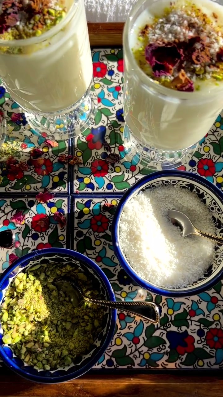 Sahlab a Thickened Milk Drink