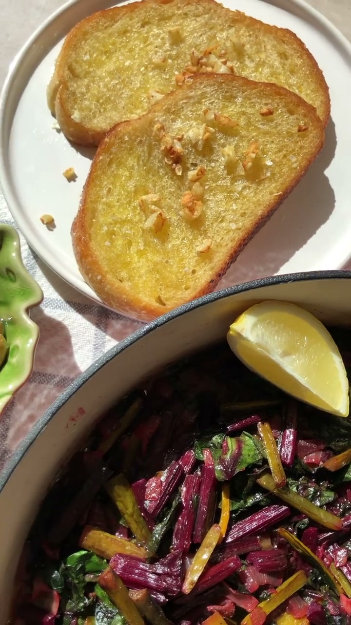 Sautéed Beet Greens