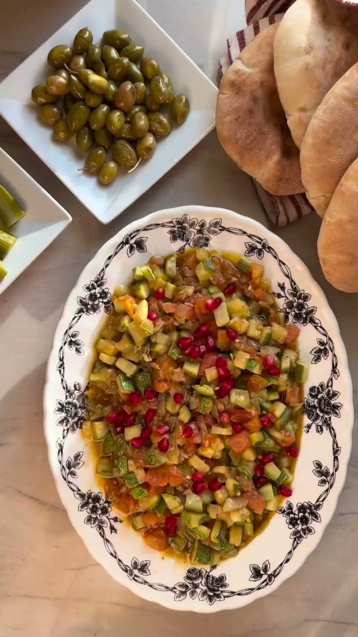 Sautéed Koosa with Tomatoes