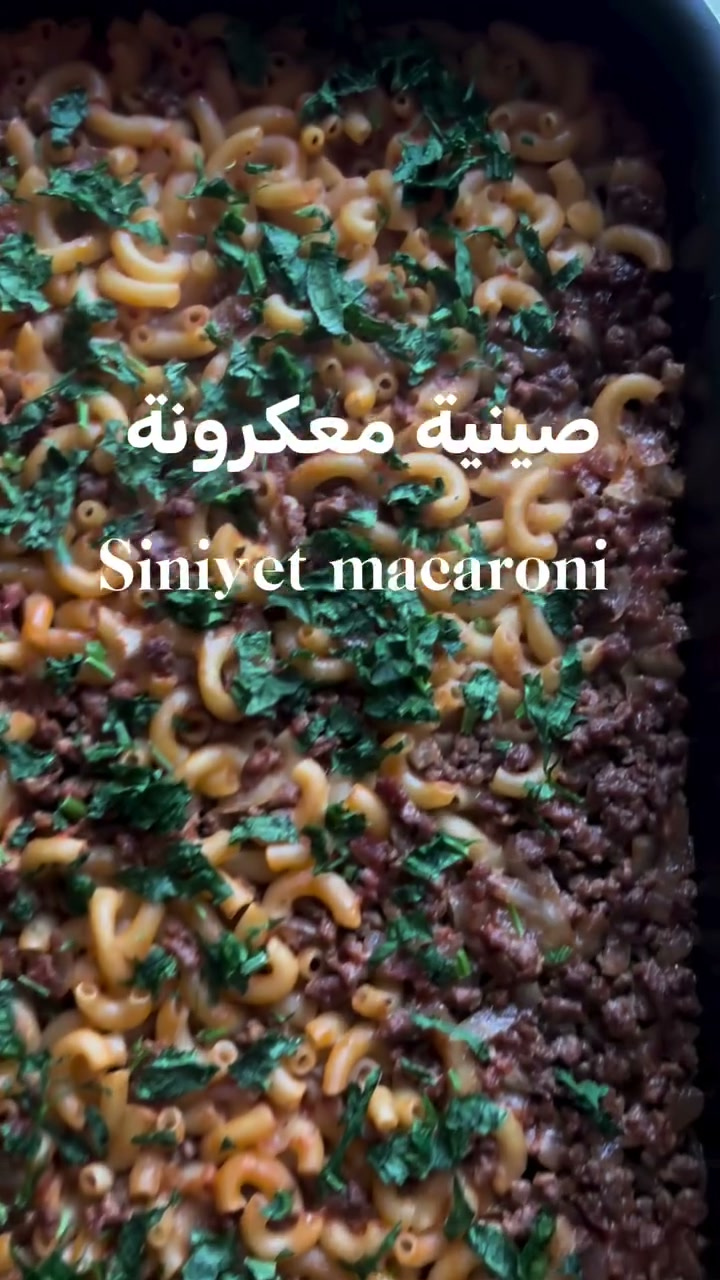 Siniyet Macaroni