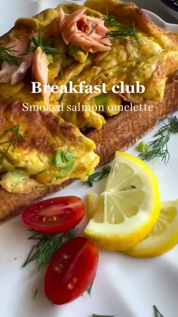 Smoked Salmon Omelette