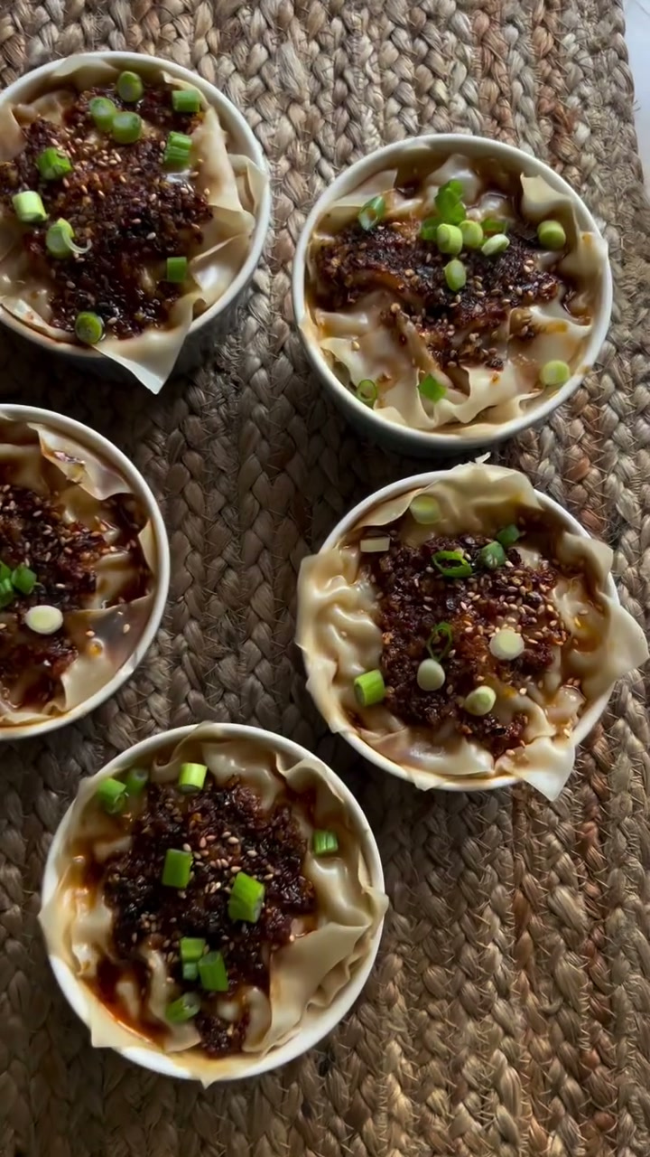 The Viral Wonton Lasagna